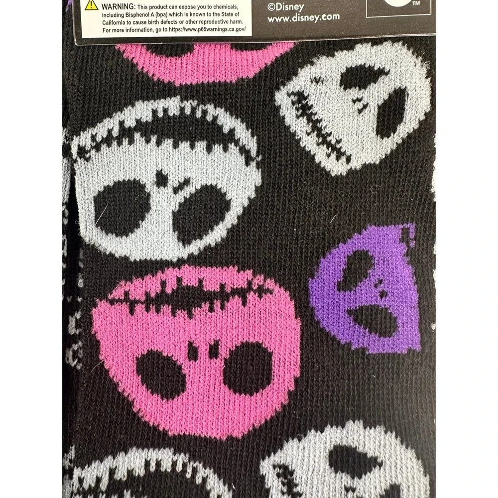 Disney Villains Crew Socks Lot Mickey Jack Skellington Evil Queen Stitch